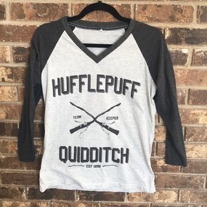 Hufflepuff Tee🖤💛🖤